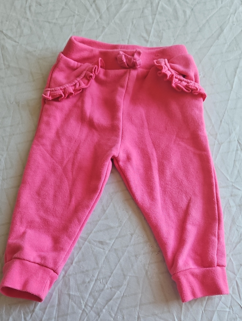 Garanimals Hot Pink Ruffle Pocket Joggers